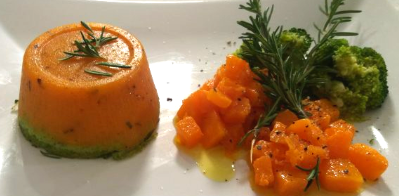 tortino vegan di zucca