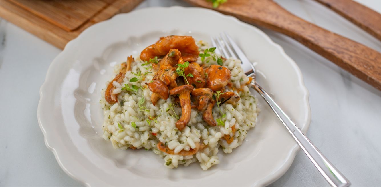 risotto finferle