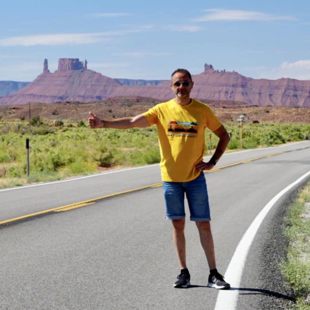 Roberto Rossi di Vegani in viaggio