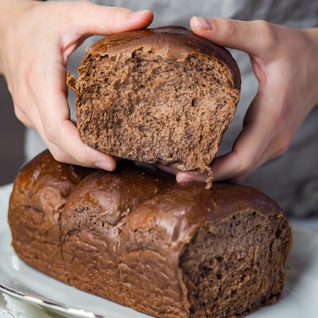 pan brioche al cacao